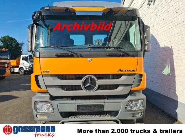 Mercedes-Benz Actros 2551L/6x2, Lenk-Liftachse V 8 Motor - شاحنة بهيكل معدني للمقصورة: صورة 2 Mercedes-Benz Actros 2551L/6x2, Lenk-Liftachse V 8 Motor - شاحنة بهيكل معدني للمقصورة: صورة 2