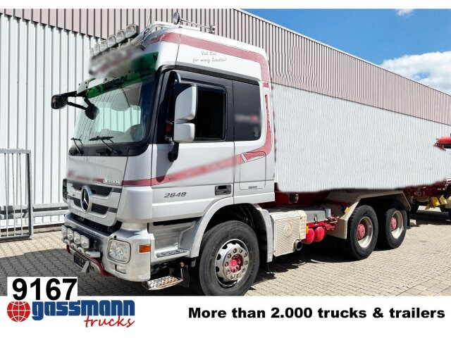 Mercedes-Benz Actros 2648 LK 6x4, Retarder, Bi-Xenon - شاحنة بهيكل معدني للمقصورة: صورة 1 Mercedes-Benz Actros 2648 LK 6x4, Retarder, Bi-Xenon - شاحنة بهيكل معدني للمقصورة: صورة 1