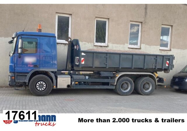 Mercedes-Benz Actros 3346 6x4, Retarder - شاحنة برافعة خطافية: صورة 1 Mercedes-Benz Actros 3346 6x4, Retarder - شاحنة برافعة خطافية: صورة 1