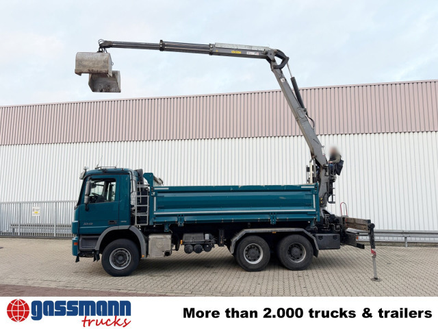 Mercedes-Benz Actros 3348 K 6x4, beidseitig Bormatik, Heckkran - شاحنة قلاب, شاحنة كرين: صورة 2 Mercedes-Benz Actros 3348 K 6x4, beidseitig Bormatik, Heckkran - شاحنة قلاب, شاحنة كرين: صورة 2