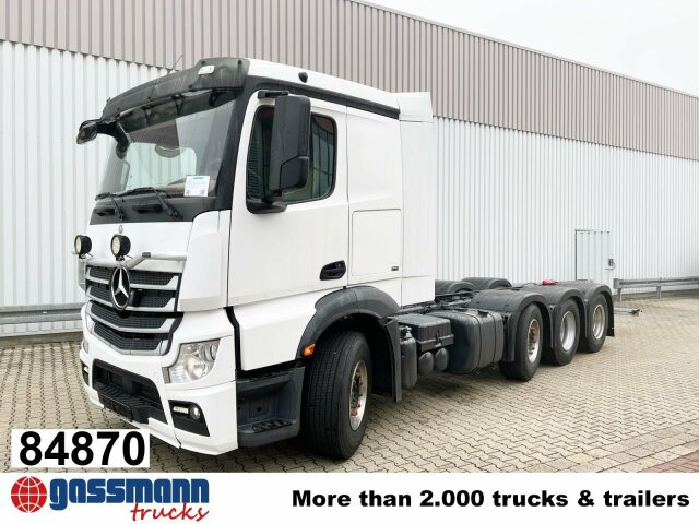 Mercedes-Benz Actros 3551 L 8x2/4, Vorlauflenkachse, - شاحنة بهيكل معدني للمقصورة: صورة 1 Mercedes-Benz Actros 3551 L 8x2/4, Vorlauflenkachse, - شاحنة بهيكل معدني للمقصورة: صورة 1