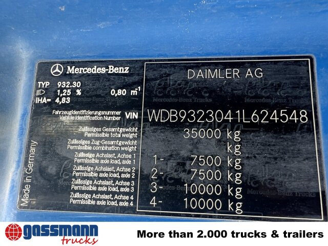 Mercedes-Benz Actros MP 3, 3241/8x4, Alukipper Bordmatik, - شاحنة قلاب: صورة 5 Mercedes-Benz Actros MP 3, 3241/8x4, Alukipper Bordmatik, - شاحنة قلاب: صورة 5