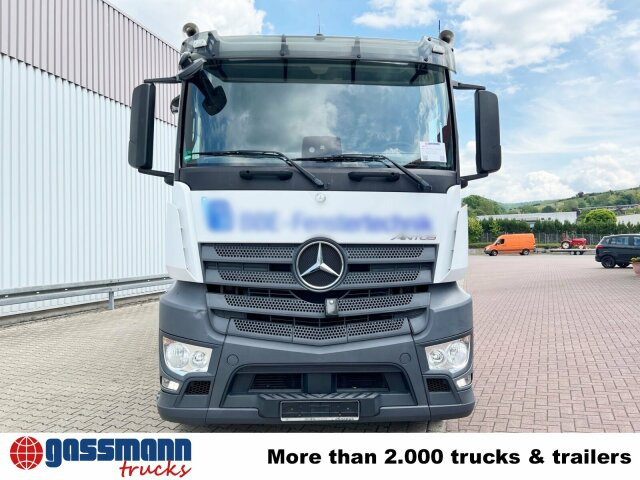 شاحنات مسطحة Mercedes-Benz Antos 1840 L 4x2, Aufnahme für Mitnahmestapler: صورة 9