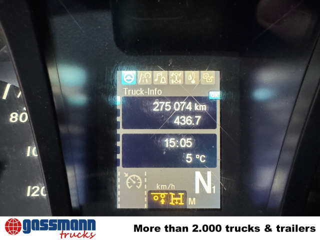 Mercedes-Benz Antos 2540 L 6x2, Lenkachse, HMF 2110-L3 - شاحنات مسطحة, شاحنة كرين: صورة 5 Mercedes-Benz Antos 2540 L 6x2, Lenkachse, HMF 2110-L3 - شاحنات مسطحة, شاحنة كرين: صورة 5