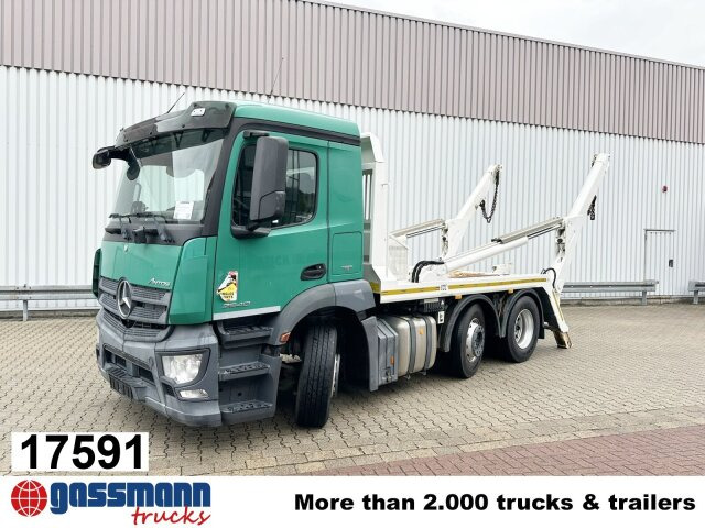 Mercedes-Benz Antos 2540 L 6x2, Vorlauflenk-/Liftachse, - شاحنة لودر انزلاقي: صورة 1 Mercedes-Benz Antos 2540 L 6x2, Vorlauflenk-/Liftachse, - شاحنة لودر انزلاقي: صورة 1