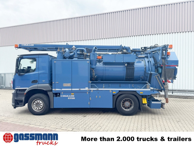 Mercedes-Benz Arocs 1843 L 4x2, Müller Canalmaster ca. 8m³, - سياره كنس شوارع: صورة 5 Mercedes-Benz Arocs 1843 L 4x2, Müller Canalmaster ca. 8m³, - سياره كنس شوارع: صورة 5