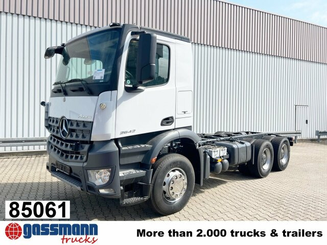 Mercedes-Benz Arocs 2642 K 6x4, Retarder, Motorabtrieb - شاحنة بهيكل معدني للمقصورة: صورة 1 Mercedes-Benz Arocs 2642 K 6x4, Retarder, Motorabtrieb - شاحنة بهيكل معدني للمقصورة: صورة 1