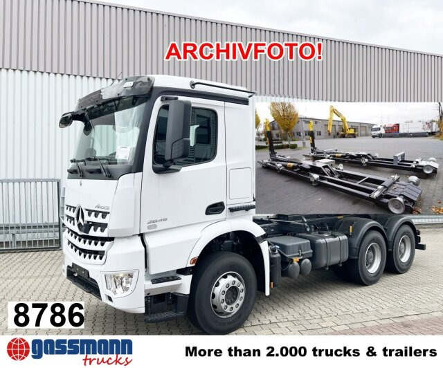 Mercedes-Benz Arocs 2645 K 6x4, Retarder, MirrorCam - شاحنة برافعة خطافية: صورة 1 Mercedes-Benz Arocs 2645 K 6x4, Retarder, MirrorCam - شاحنة برافعة خطافية: صورة 1