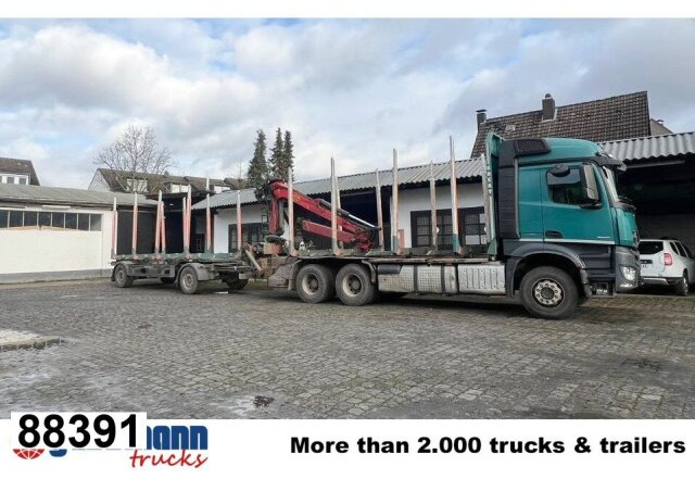 Mercedes-Benz Arocs 2651 L 6x4, Retarder, StreamSpace, - شاحنة قطع الأشجار, شاحنة كرين: صورة 1 Mercedes-Benz Arocs 2651 L 6x4, Retarder, StreamSpace, - شاحنة قطع الأشجار, شاحنة كرين: صورة 1