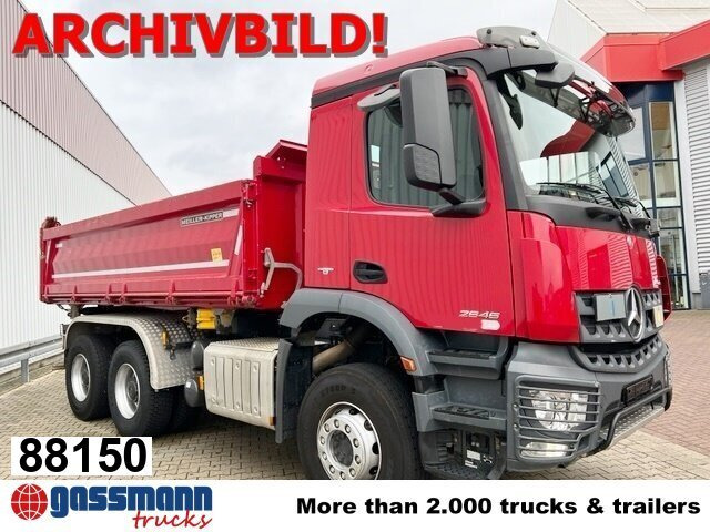 Mercedes-Benz Arocs 2653 K 6x4, Retarder, MultimediaCockpit, - شاحنة قلاب: صورة 1 Mercedes-Benz Arocs 2653 K 6x4, Retarder, MultimediaCockpit, - شاحنة قلاب: صورة 1