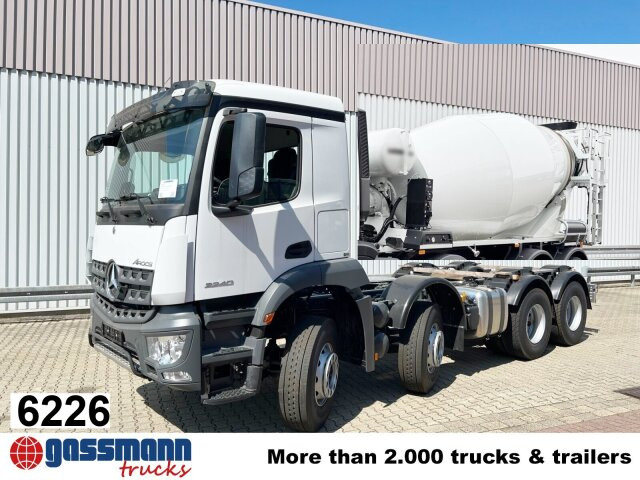 Mercedes-Benz Arocs 3240 8x4, 9/10m³ Mischer - شاحنة خلاطة خرسانة: صورة 1 Mercedes-Benz Arocs 3240 8x4, 9/10m³ Mischer - شاحنة خلاطة خرسانة: صورة 1