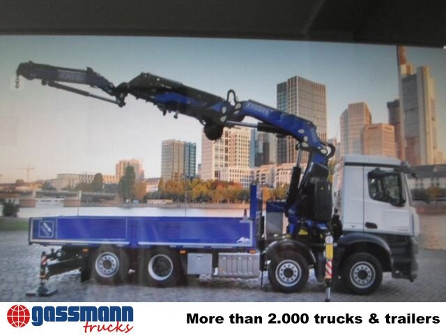 Mercedes-Benz Arocs 3245 L 8x2/6, Kran Fassi F 545 RA 2.26 XE, - شاحنات مسطحة, شاحنة كرين: صورة 2 Mercedes-Benz Arocs 3245 L 8x2/6, Kran Fassi F 545 RA 2.26 XE, - شاحنات مسطحة, شاحنة كرين: صورة 2