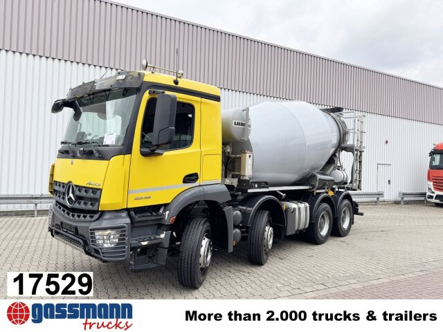 Mercedes-Benz Arocs 3246 B 8x4/4, Liebherr HTM 905 Mischer, - شاحنة خلاطة خرسانة: صورة 1 Mercedes-Benz Arocs 3246 B 8x4/4, Liebherr HTM 905 Mischer, - شاحنة خلاطة خرسانة: صورة 1