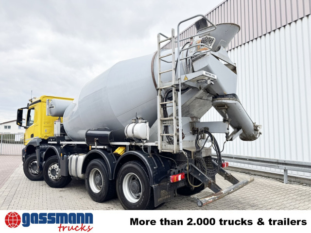 Mercedes-Benz Arocs 3246 B 8x4/4, Liebherr HTM 905 Mischer, - شاحنة خلاطة خرسانة: صورة 2 Mercedes-Benz Arocs 3246 B 8x4/4, Liebherr HTM 905 Mischer, - شاحنة خلاطة خرسانة: صورة 2