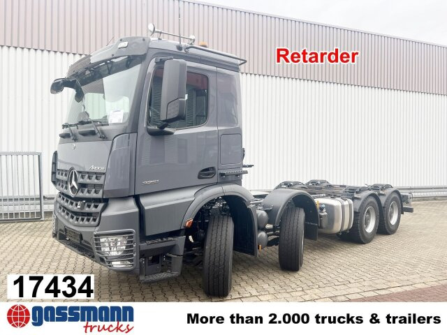 Mercedes-Benz Arocs 3251 L 8x4/4, mit Motorabtrieb C plus NA - شاحنة بهيكل معدني للمقصورة: صورة 1 Mercedes-Benz Arocs 3251 L 8x4/4, mit Motorabtrieb C plus NA - شاحنة بهيكل معدني للمقصورة: صورة 1