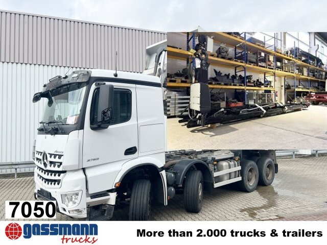 Mercedes-Benz Arocs 3253 K 8x4/4, Retarder - شاحنة برافعة خطافية: صورة 1 Mercedes-Benz Arocs 3253 K 8x4/4, Retarder - شاحنة برافعة خطافية: صورة 1