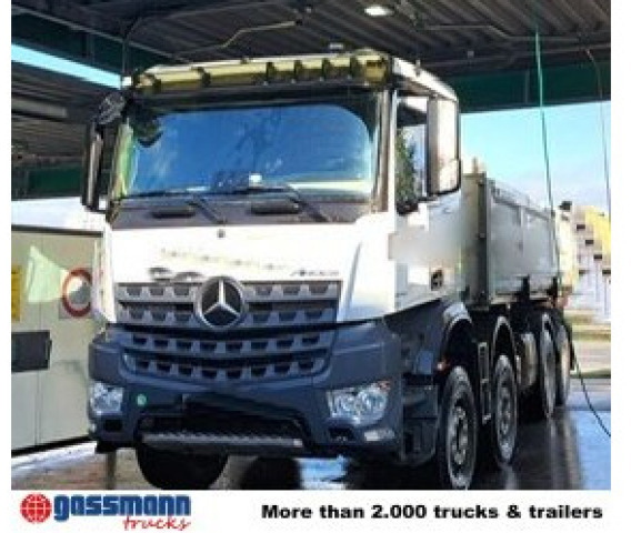 Mercedes-Benz Arocs 3445 K 8x4/4, Meiller Bordmatik links - شاحنة قلاب: صورة 4 Mercedes-Benz Arocs 3445 K 8x4/4, Meiller Bordmatik links - شاحنة قلاب: صورة 4
