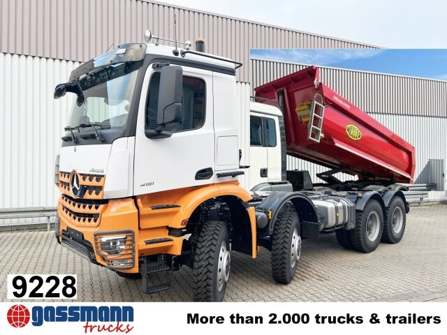 Mercedes-Benz Arocs 4151 AK 8x8/4, Grounder, Meiller - شاحنة قلاب التعدين: صورة 1 Mercedes-Benz Arocs 4151 AK 8x8/4, Grounder, Meiller - شاحنة قلاب التعدين: صورة 1