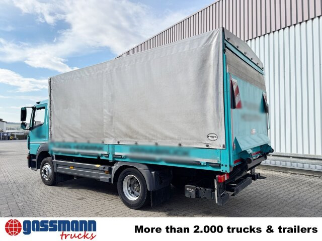 Mercedes-Benz Atego 1221 L 4x2 mit LBW BÄR - شاحنات مسطحة: صورة 2 Mercedes-Benz Atego 1221 L 4x2 mit LBW BÄR - شاحنات مسطحة: صورة 2