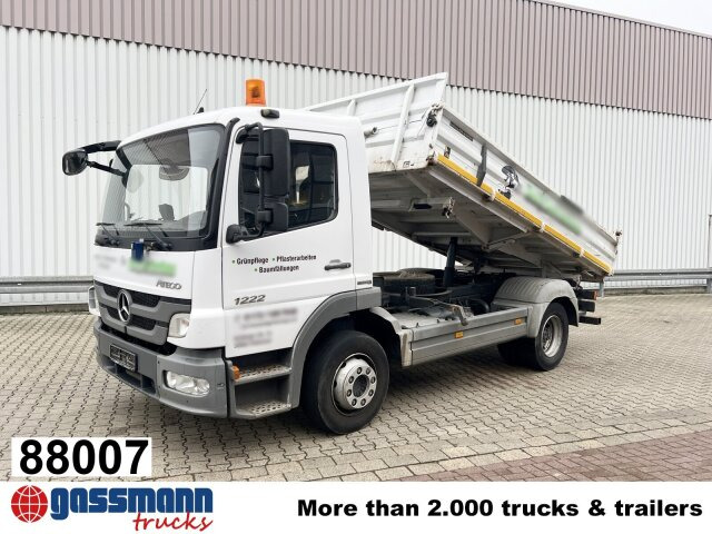 Mercedes-Benz Atego 1222 K 4x2, 2x AHK - شاحنة قلاب: صورة 1 Mercedes-Benz Atego 1222 K 4x2, 2x AHK - شاحنة قلاب: صورة 1