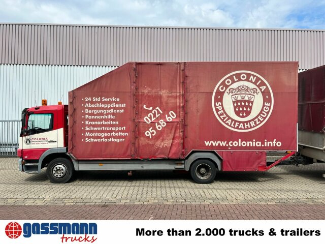 Mercedes-Benz Atego 1223 L 4x2, Kompl. Zug, Lift- & - شاحنة نقل سيارات شاحنة: صورة 2 Mercedes-Benz Atego 1223 L 4x2, Kompl. Zug, Lift- & - شاحنة نقل سيارات شاحنة: صورة 2