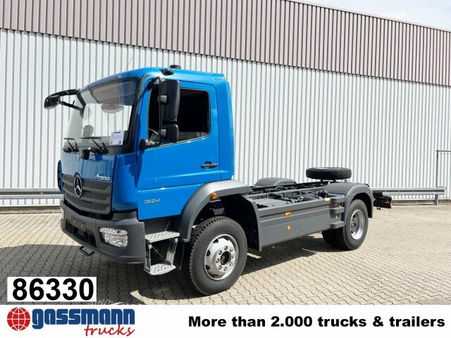 Mercedes-Benz Atego 1324/27 A 4x4, Nebenantrieb - شاحنة بهيكل معدني للمقصورة: صورة 1 Mercedes-Benz Atego 1324/27 A 4x4, Nebenantrieb - شاحنة بهيكل معدني للمقصورة: صورة 1