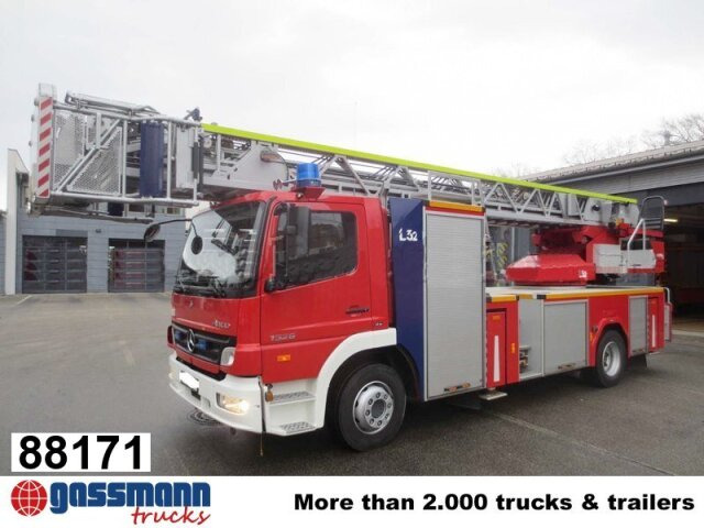 Mercedes-Benz Atego 1528F 4x2 Metz L32CAN Feuerwehr Drehleiter - سيارة إسعاف: صورة 1 Mercedes-Benz Atego 1528F 4x2 Metz L32CAN Feuerwehr Drehleiter - سيارة إسعاف: صورة 1