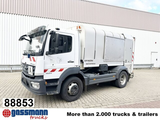 Mercedes-Benz Atego 1624 L 4x2, Retarder, Faun Rotopress, - شاحنة قمامة: صورة 1 Mercedes-Benz Atego 1624 L 4x2, Retarder, Faun Rotopress, - شاحنة قمامة: صورة 1