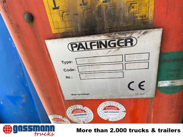 Mercedes-Benz Atego 1823 4x2 mit Kran Palfinger PK10500, - شاحنة قلاب, شاحنة كرين: صورة 3 Mercedes-Benz Atego 1823 4x2 mit Kran Palfinger PK10500, - شاحنة قلاب, شاحنة كرين: صورة 3