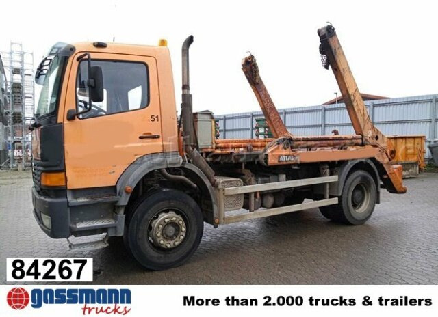 Mercedes-Benz Atego 1828 K 4x2 - شاحنة لودر انزلاقي: صورة 1 Mercedes-Benz Atego 1828 K 4x2 - شاحنة لودر انزلاقي: صورة 1
