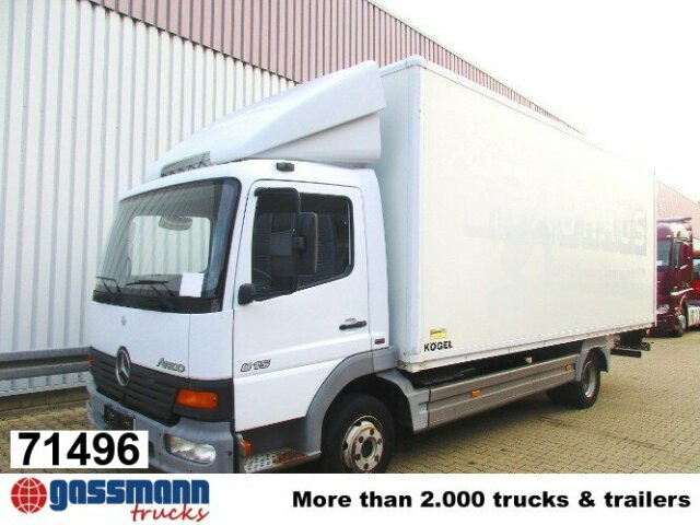 Mercedes-Benz Atego 815 4x2 - شاحنة صندوقية: صورة 1 Mercedes-Benz Atego 815 4x2 - شاحنة صندوقية: صورة 1
