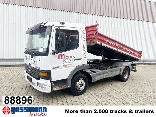 Mercedes-Benz Atego 815 K 4x2, 2x AHK - شاحنة قلاب: صورة 1 Mercedes-Benz Atego 815 K 4x2, 2x AHK - شاحنة قلاب: صورة 1
