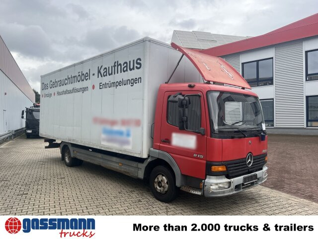Mercedes-Benz Atego 815L 4x2 - شاحنة صندوقية: صورة 2 Mercedes-Benz Atego 815L 4x2 - شاحنة صندوقية: صورة 2