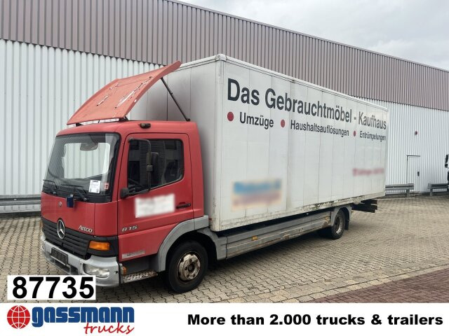 Mercedes-Benz Atego 815L 4x2 - شاحنة صندوقية: صورة 1 Mercedes-Benz Atego 815L 4x2 - شاحنة صندوقية: صورة 1