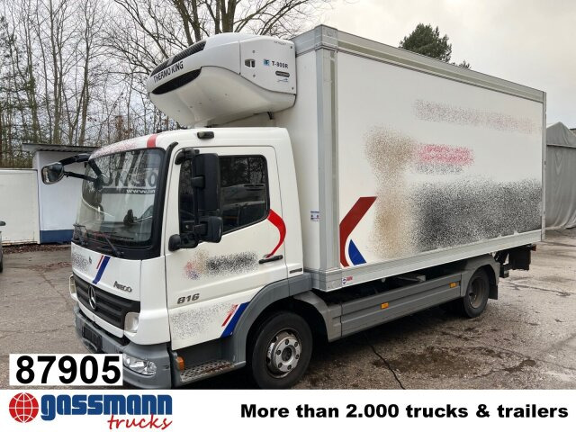 Mercedes-Benz Atego 816 L 4x2, Kühlkoffer, ThermoKing, - شاحنة ذات مبرد: صورة 1 Mercedes-Benz Atego 816 L 4x2, Kühlkoffer, ThermoKing, - شاحنة ذات مبرد: صورة 1