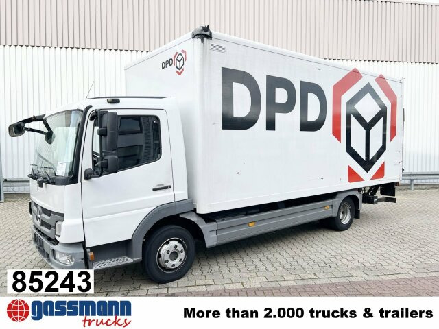 Mercedes-Benz Atego 816 L 4x2 mit LBW, 4x Vorhanden! - شاحنة صندوقية: صورة 1 Mercedes-Benz Atego 816 L 4x2 mit LBW, 4x Vorhanden! - شاحنة صندوقية: صورة 1