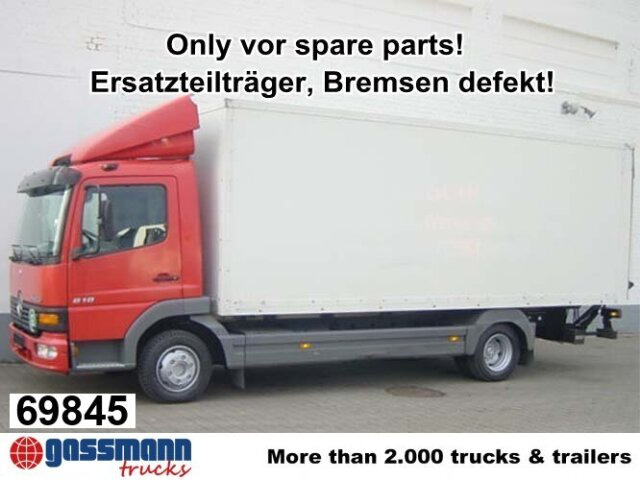 Mercedes-Benz Atego 818 L 4x2, Ersatzteilträger! - شاحنة صندوقية: صورة 1 Mercedes-Benz Atego 818 L 4x2, Ersatzteilträger! - شاحنة صندوقية: صورة 1
