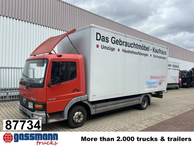 Mercedes-Benz Atego 818L 4x2 - شاحنة صندوقية: صورة 1 Mercedes-Benz Atego 818L 4x2 - شاحنة صندوقية: صورة 1