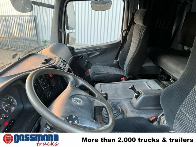 Mercedes-Benz Atego 822 4x2, Doka mit Kombisitzbank - شاحنات مسطحة: صورة 2 Mercedes-Benz Atego 822 4x2, Doka mit Kombisitzbank - شاحنات مسطحة: صورة 2