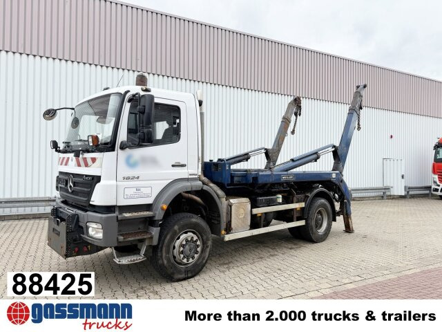 Mercedes-Benz Axor 1824 AK 4x4, Tele-Absetzer, - شاحنة لودر انزلاقي: صورة 1 Mercedes-Benz Axor 1824 AK 4x4, Tele-Absetzer, - شاحنة لودر انزلاقي: صورة 1