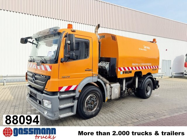 Mercedes-Benz Axor 1829 4x2, Zweiweg Z200, Kehrmaschine Faun - شاحنة: صورة 1 Mercedes-Benz Axor 1829 4x2, Zweiweg Z200, Kehrmaschine Faun - شاحنة: صورة 1