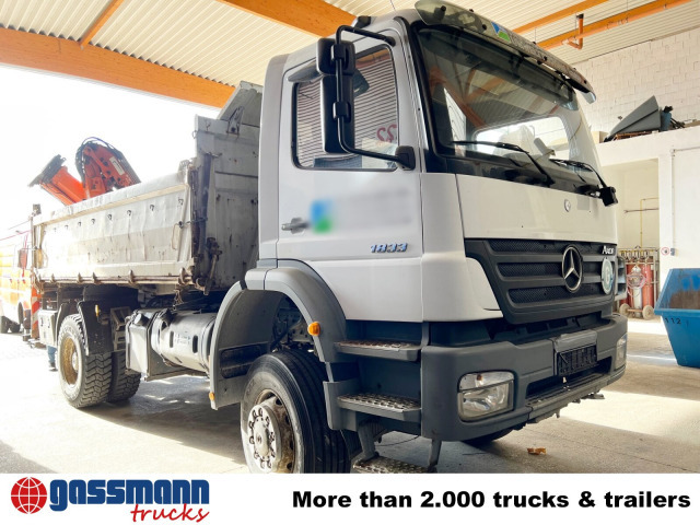 Mercedes-Benz Axor 1833 AK 4x4 mit Heckkran Atlas 105.2-A2L - شاحنة قلاب, شاحنة كرين: صورة 4 Mercedes-Benz Axor 1833 AK 4x4 mit Heckkran Atlas 105.2-A2L - شاحنة قلاب, شاحنة كرين: صورة 4