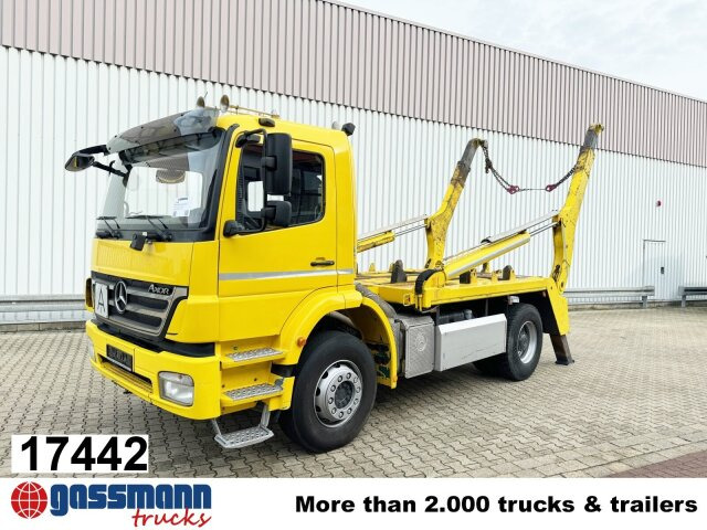 Mercedes-Benz Axor 1833 K 4x2, Gergen TAK 20 Tele-Absetzer - شاحنة لودر انزلاقي: صورة 1 Mercedes-Benz Axor 1833 K 4x2, Gergen TAK 20 Tele-Absetzer - شاحنة لودر انزلاقي: صورة 1