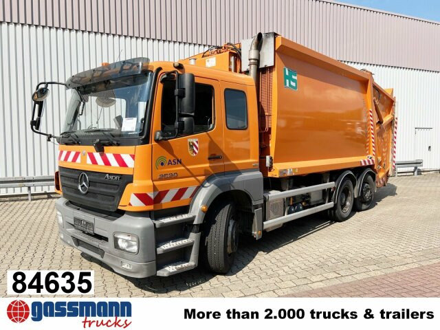 Mercedes-Benz Axor 2529 L 6x2, Lenkachse, HN-Cityloader, - شاحنة قمامة: صورة 1 Mercedes-Benz Axor 2529 L 6x2, Lenkachse, HN-Cityloader, - شاحنة قمامة: صورة 1