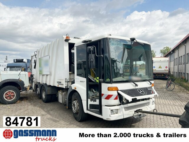 Mercedes-Benz Econic 2629 L/NLA 6x2/4, EEV, Lenkachse, FAUN - شاحنة قمامة: صورة 1 Mercedes-Benz Econic 2629 L/NLA 6x2/4, EEV, Lenkachse, FAUN - شاحنة قمامة: صورة 1