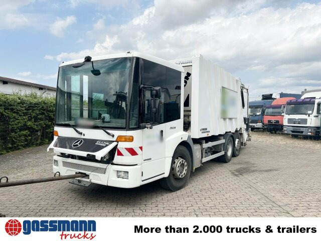 Mercedes-Benz Econic 2629 L/NLA 6x2/4, EEV, Lenkachse, FAUN - شاحنة قمامة: صورة 2 Mercedes-Benz Econic 2629 L/NLA 6x2/4, EEV, Lenkachse, FAUN - شاحنة قمامة: صورة 2