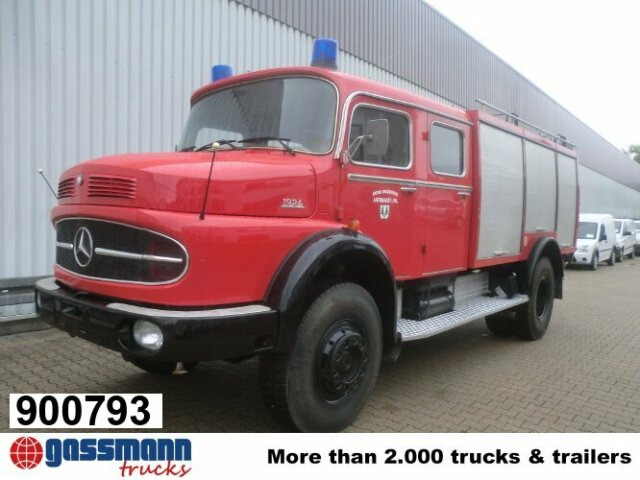 Mercedes-Benz LAK 1924 4x4 TLF, Feuerwehr - شاحنة حريق: صورة 1 Mercedes-Benz LAK 1924 4x4 TLF, Feuerwehr - شاحنة حريق: صورة 1