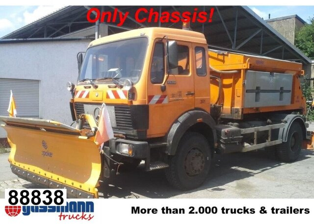 Mercedes-Benz NG 1928 A 4x4, V8-Motor, Winterdienstaustattung - شاحنة بهيكل معدني للمقصورة: صورة 1 Mercedes-Benz NG 1928 A 4x4, V8-Motor, Winterdienstaustattung - شاحنة بهيكل معدني للمقصورة: صورة 1