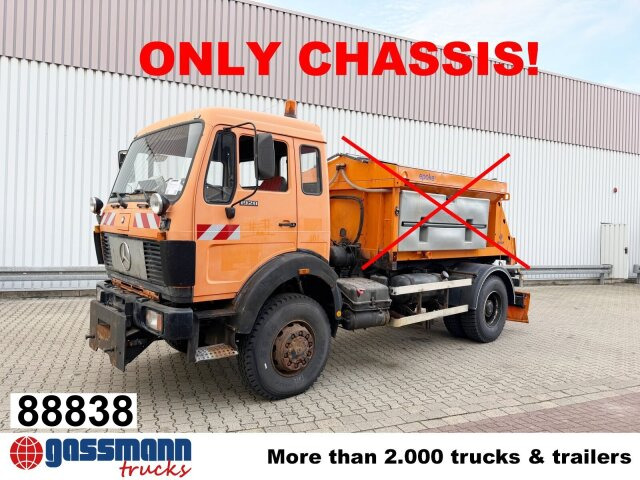 Mercedes-Benz NG 1928 A 4x4, V8-Motor, Winterdienstaustattung - شاحنة بهيكل معدني للمقصورة: صورة 1 Mercedes-Benz NG 1928 A 4x4, V8-Motor, Winterdienstaustattung - شاحنة بهيكل معدني للمقصورة: صورة 1