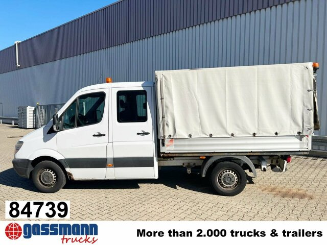 Mercedes-Benz Sprinter 209 CDI 4x2 Doka - شاحنة توصيل مفتوحة, الشاحنات الصغيرة كابينة مزدوجة: صورة 1 Mercedes-Benz Sprinter 209 CDI 4x2 Doka - شاحنة توصيل مفتوحة, الشاحنات الصغيرة كابينة مزدوجة: صورة 1